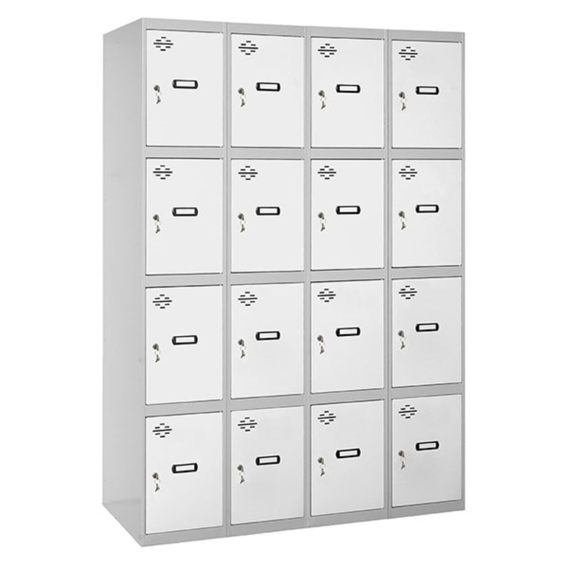  SIMON RACK  Vestiaire industriel 16  cases / 4 colonnes en kit  VESTIAIRE, Vestiaire industriel 4 cases en kit RANGESTOCK