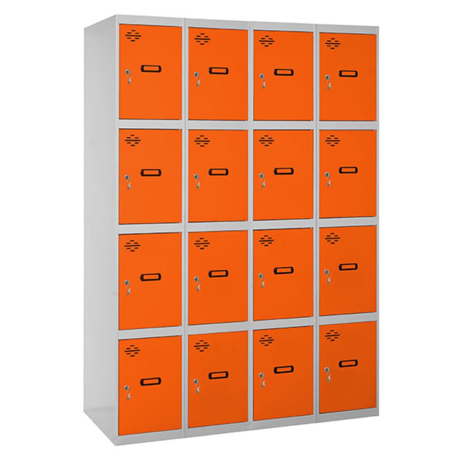  SIMON RACK  Vestiaire industriel 16  cases / 4 colonnes en kit  VESTIAIRE, Vestiaire industriel 4 cases en kit RANGESTOCK
