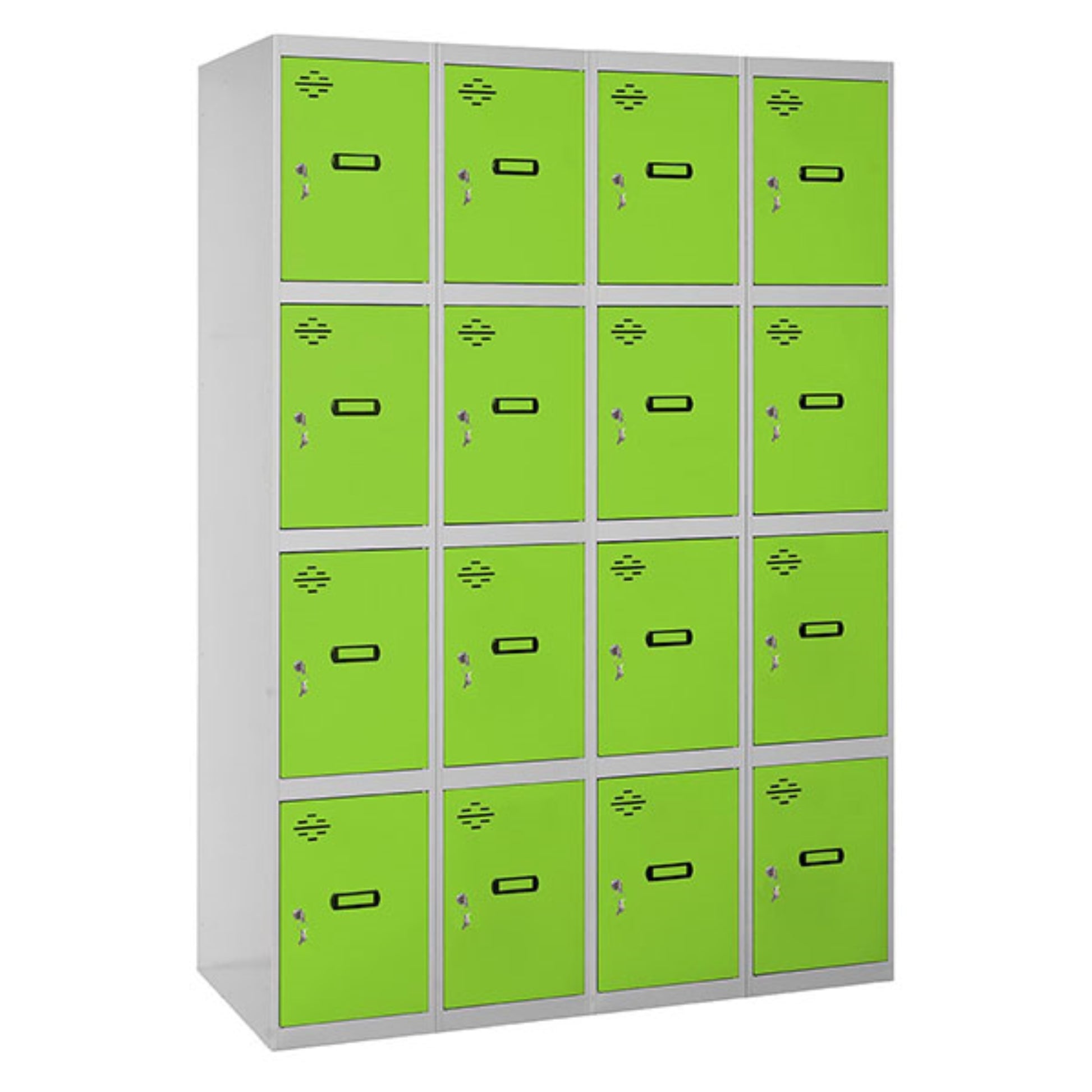  SIMON RACK  Vestiaire industriel 16  cases / 4 colonnes en kit  VESTIAIRE, Vestiaire industriel 4 cases en kit RANGESTOCK