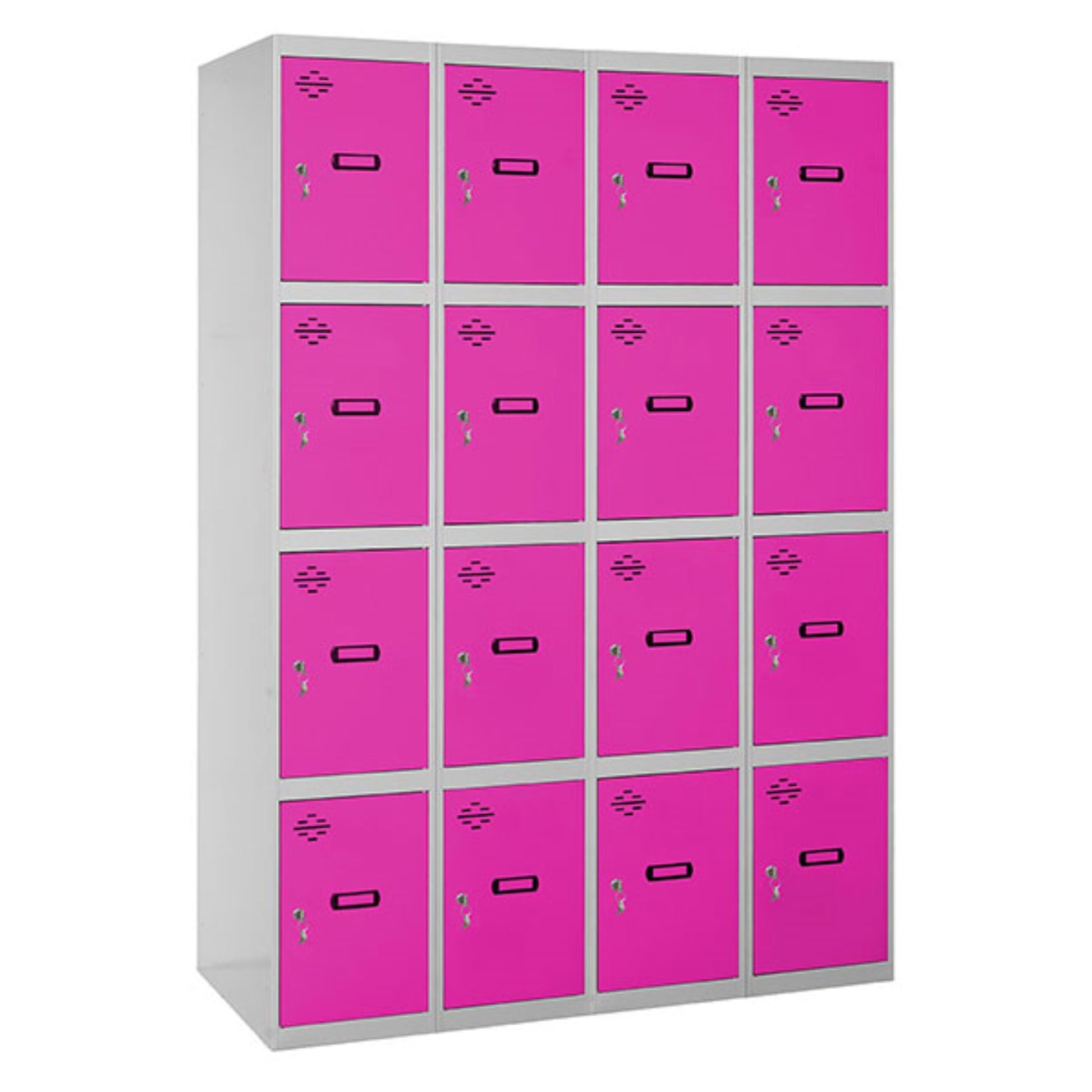  SIMON RACK  Vestiaire industriel 16  cases / 4 colonnes en kit  VESTIAIRE, Vestiaire industriel 4 cases en kit RANGESTOCK