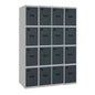  SIMON RACK  Vestiaire industriel 16  cases / 4 colonnes en kit  VESTIAIRE, Vestiaire industriel 4 cases en kit RANGESTOCK
