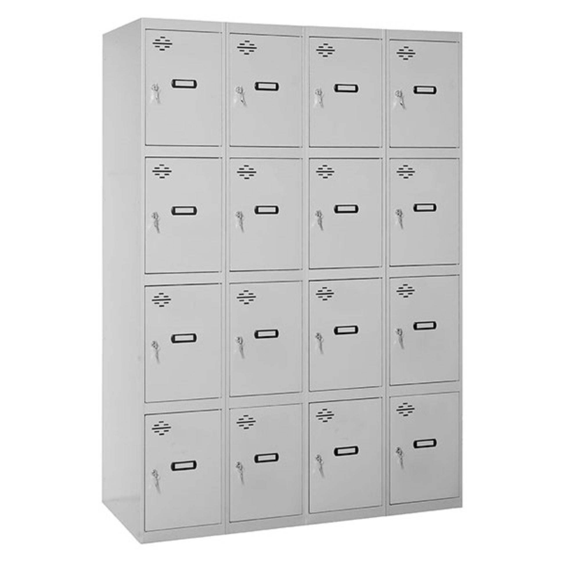  SIMON RACK  Vestiaire industriel 16  cases / 4 colonnes en kit  VESTIAIRE, Vestiaire industriel 4 cases en kit RANGESTOCK