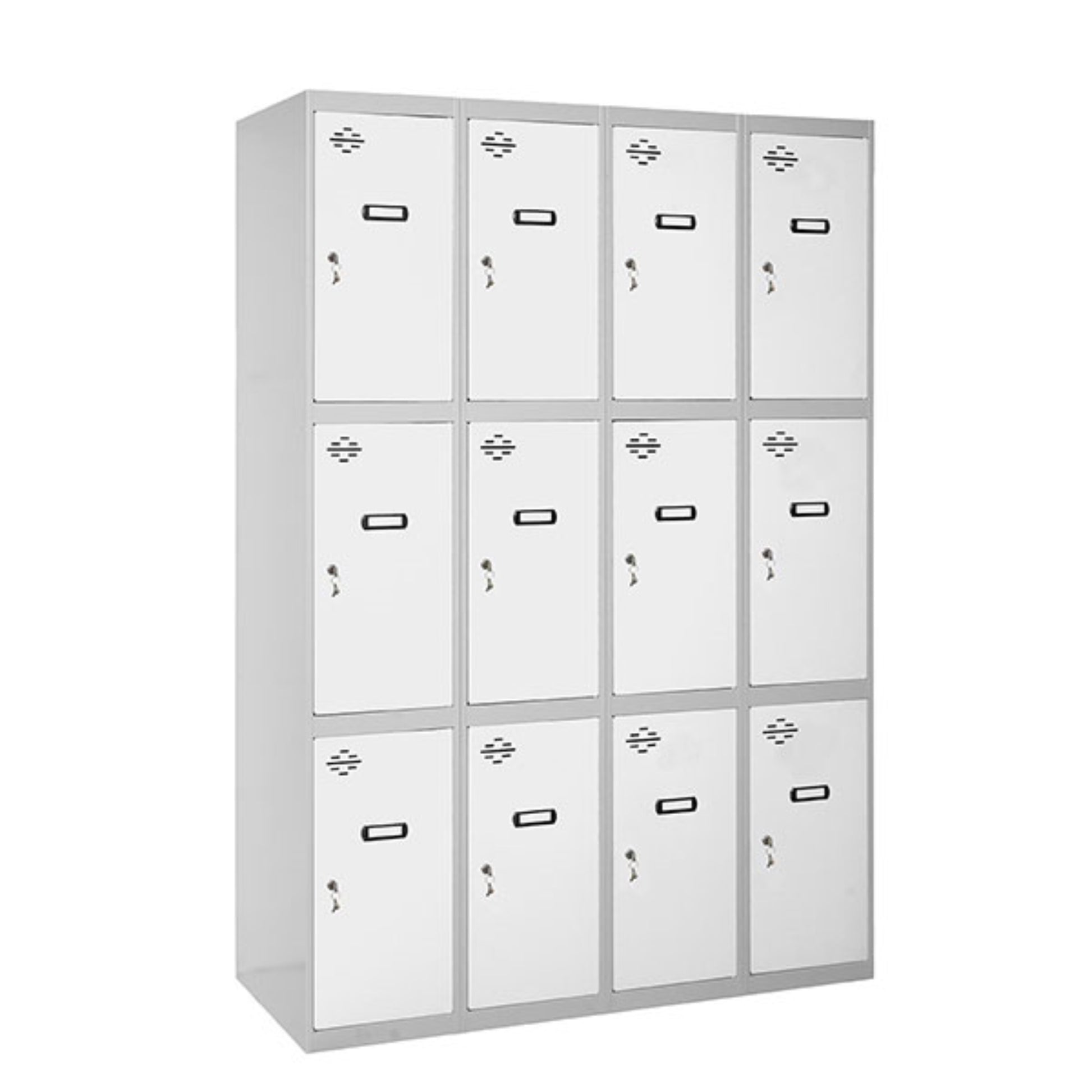  SIMON RACK  Vestiaire industriel 12 cases / 4 colonnes  VESTIAIRE, Vestiaire industriel 3 cases monobloc RANGESTOCK