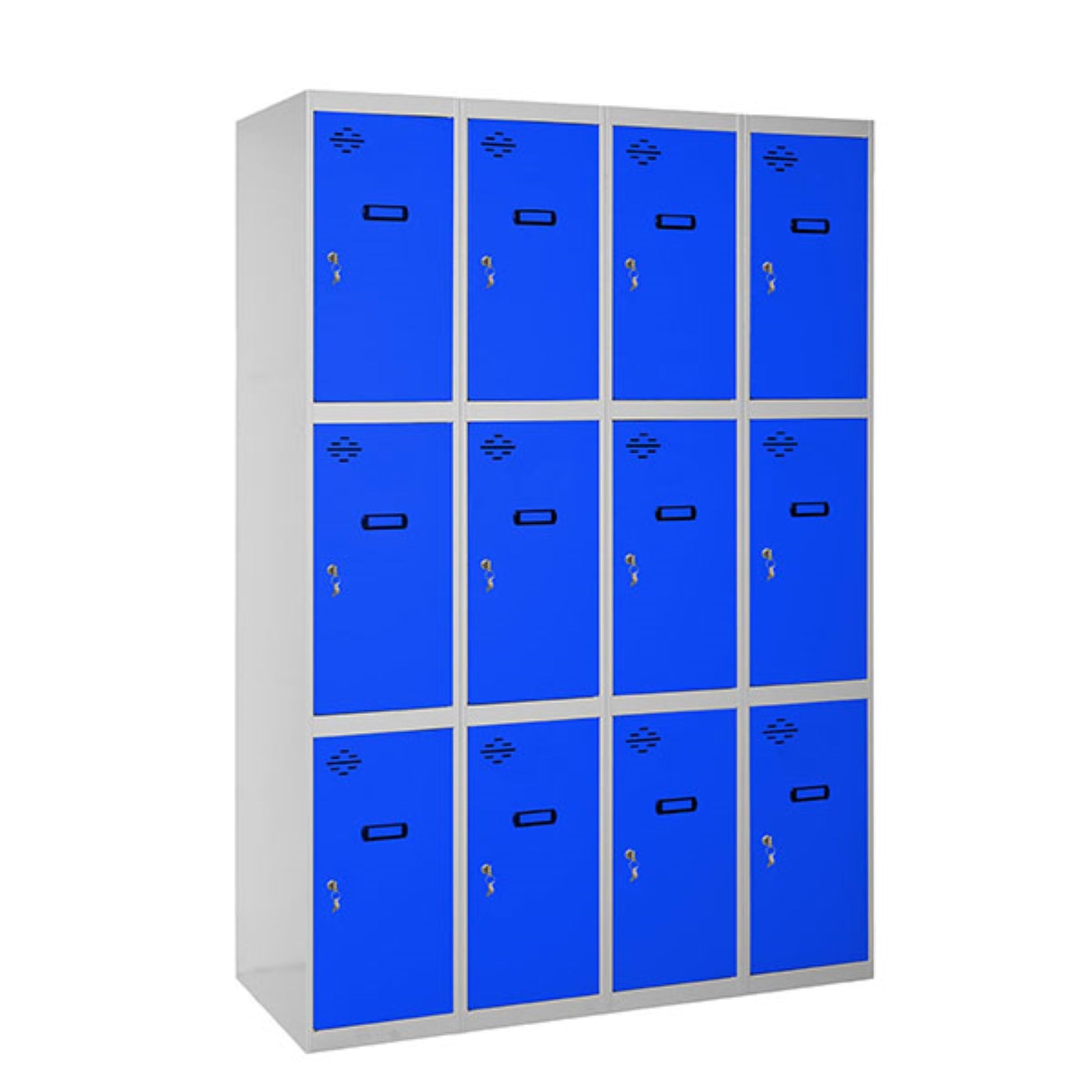 SIMON RACK  Vestiaire industriel 12 cases / 4 colonnes  VESTIAIRE, Vestiaire industriel 3 cases monobloc RANGESTOCK
