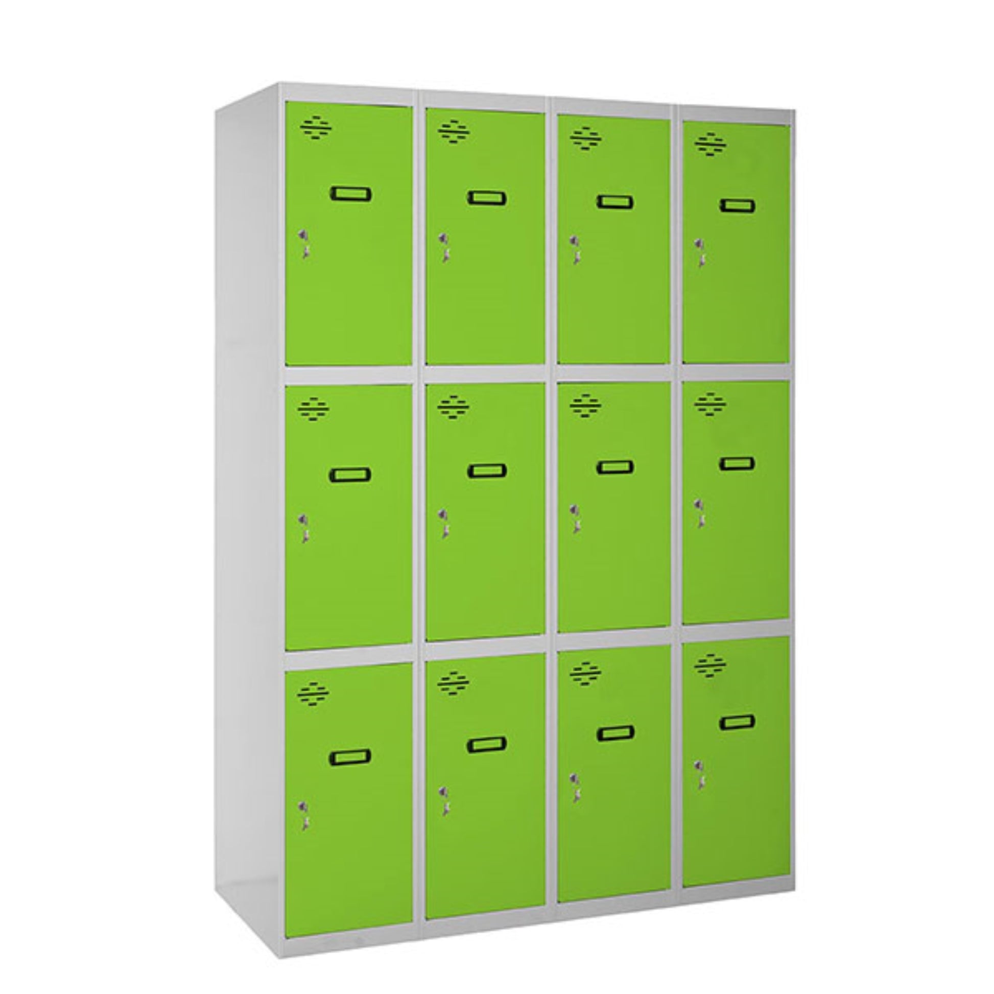  SIMON RACK  Vestiaire industriel 12 cases / 4 colonnes  VESTIAIRE, Vestiaire industriel 3 cases monobloc RANGESTOCK