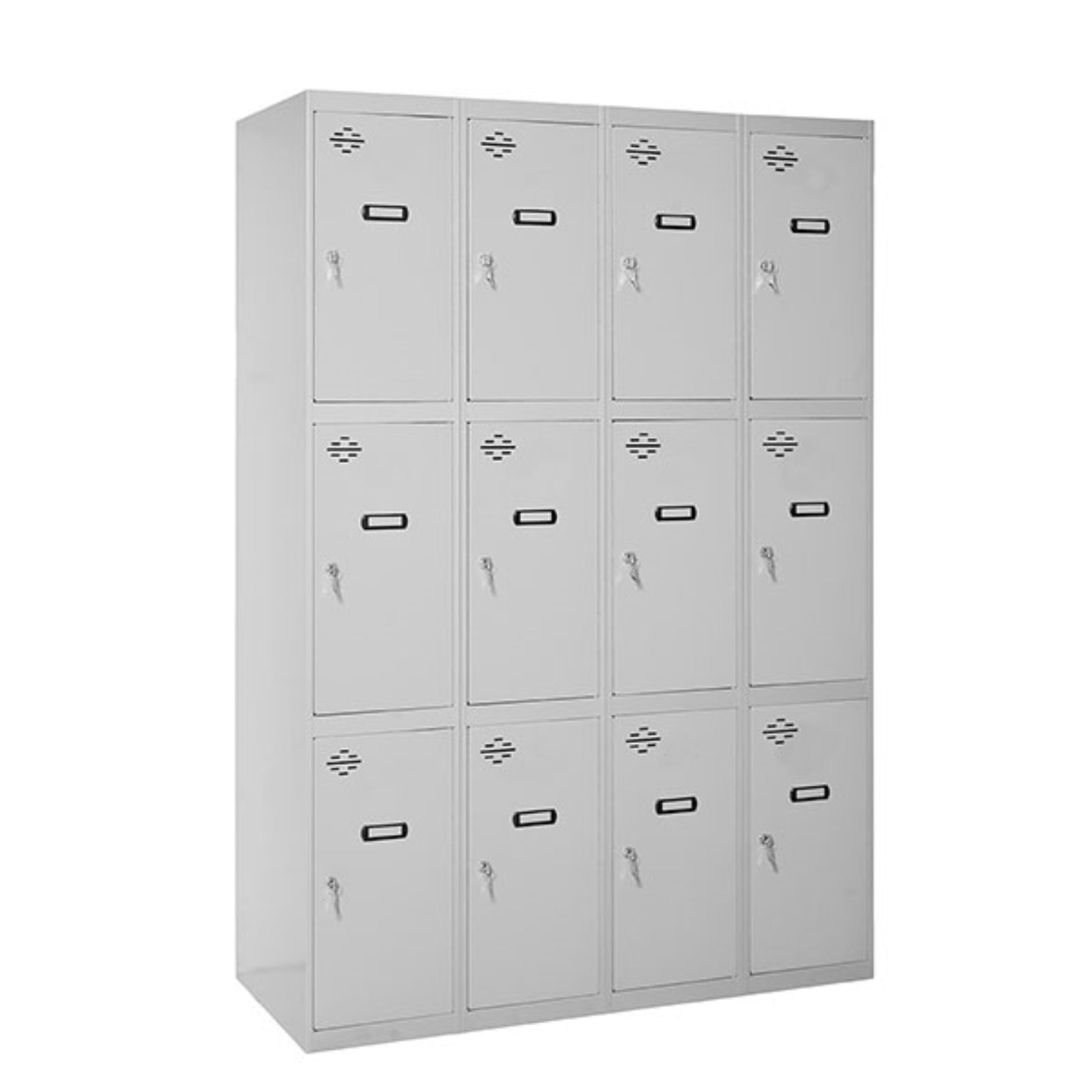  SIMON RACK  Vestiaire industriel 12 cases / 4 colonnes  VESTIAIRE, Vestiaire industriel 3 cases monobloc RANGESTOCK