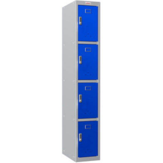  PHOENIX  Vestiaire industriel 4 cases serrure électronique  VESTIAIRE, Vestiaire industriel 4 cases en kit RANGESTOCK
