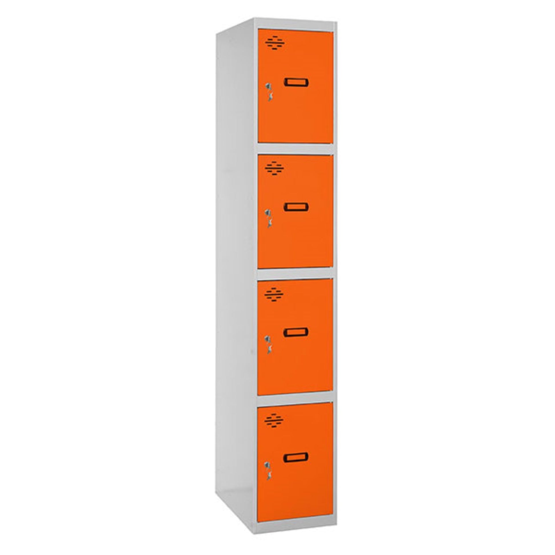  SIMON RACK  Vestiaire industriel 4 cases / 1 colonne  VESTIAIRE, Vestiaire industriel 4 cases monobloc RANGESTOCK
