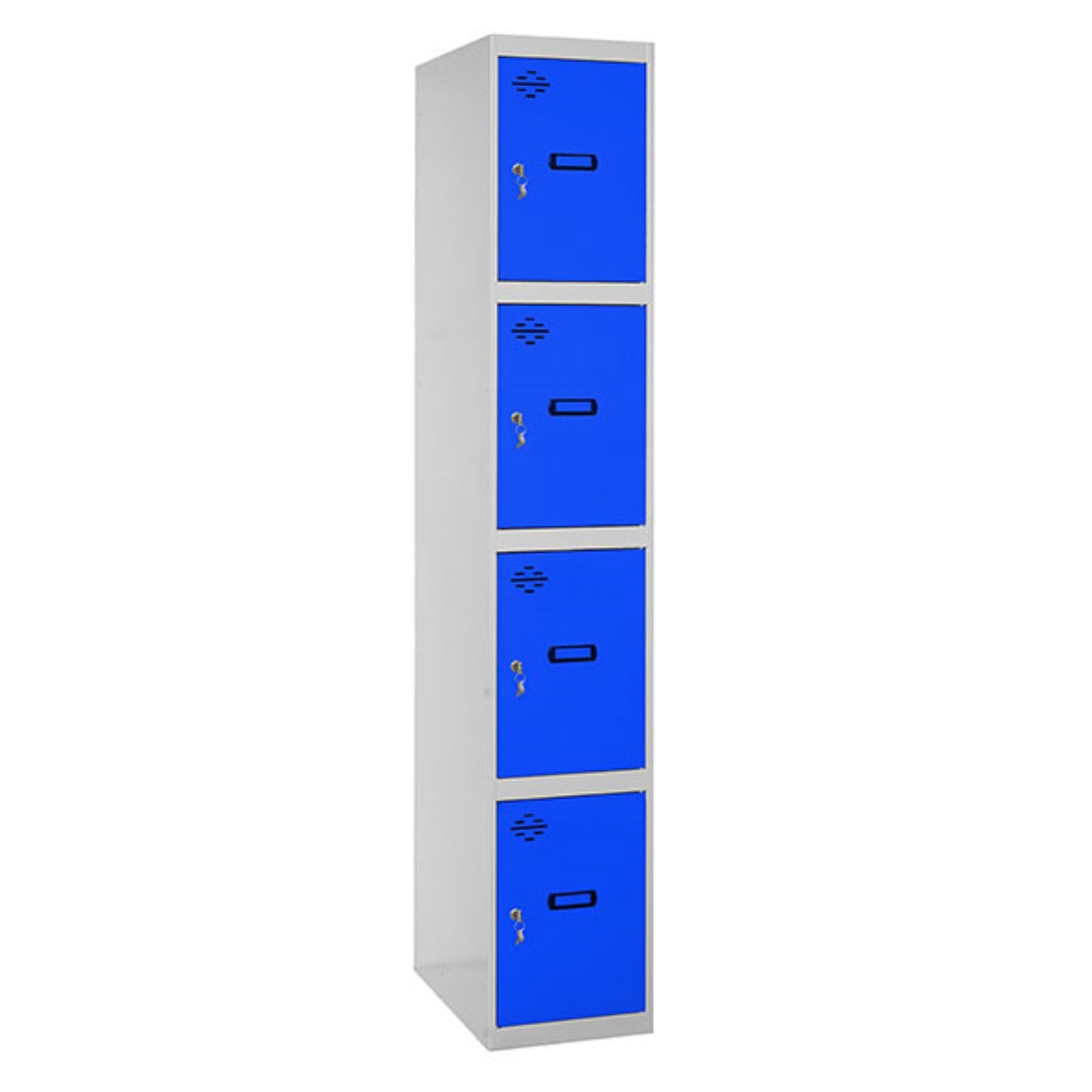  SIMON RACK  Vestiaire industriel 4 cases / 1 colonne  VESTIAIRE, Vestiaire industriel 4 cases monobloc RANGESTOCK