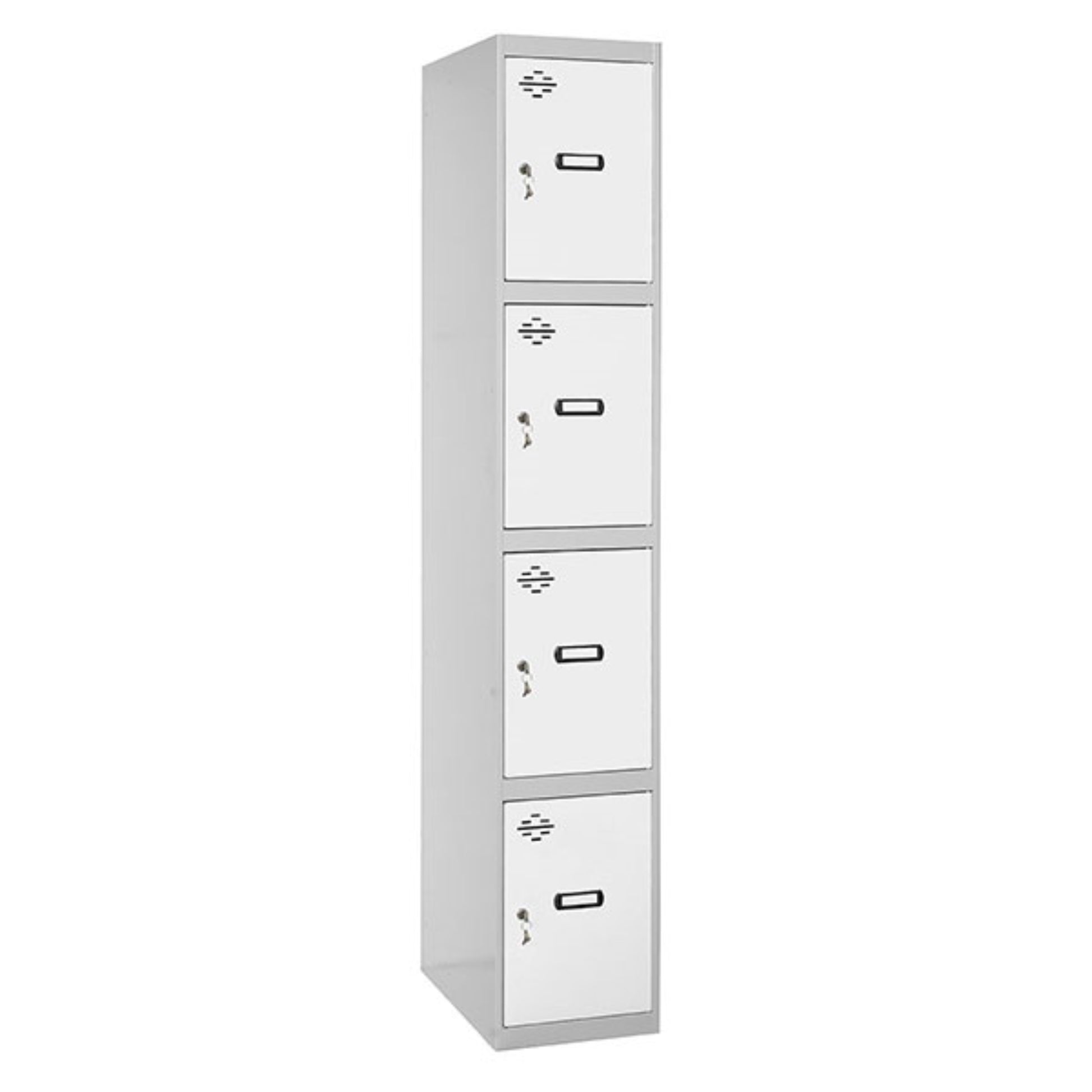  SIMON RACK  Vestiaire industriel 4 cases / 1 colonne  VESTIAIRE, Vestiaire industriel 4 cases monobloc RANGESTOCK