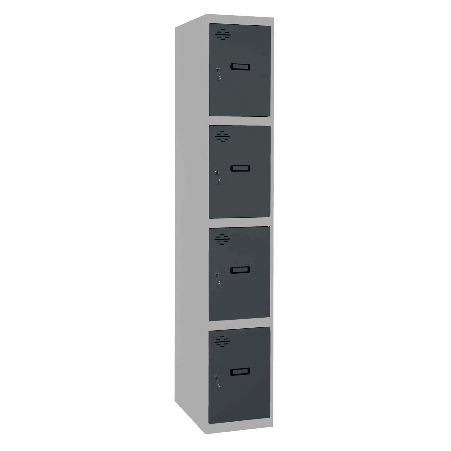  SIMON RACK  Vestiaire industriel 4 cases / 1 colonne  VESTIAIRE, Vestiaire industriel 4 cases monobloc RANGESTOCK