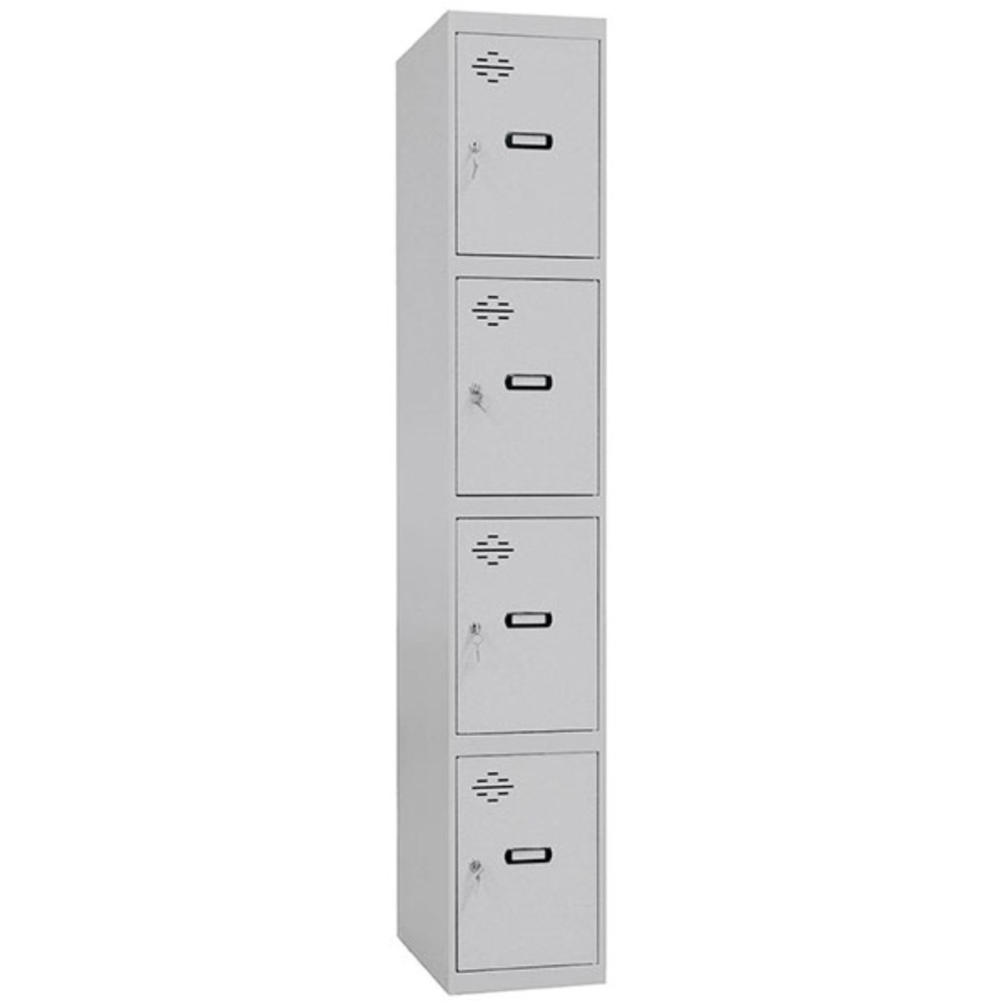  SIMON RACK  Vestiaire industriel 4 cases / 1 colonne  VESTIAIRE, Vestiaire industriel 4 cases monobloc RANGESTOCK