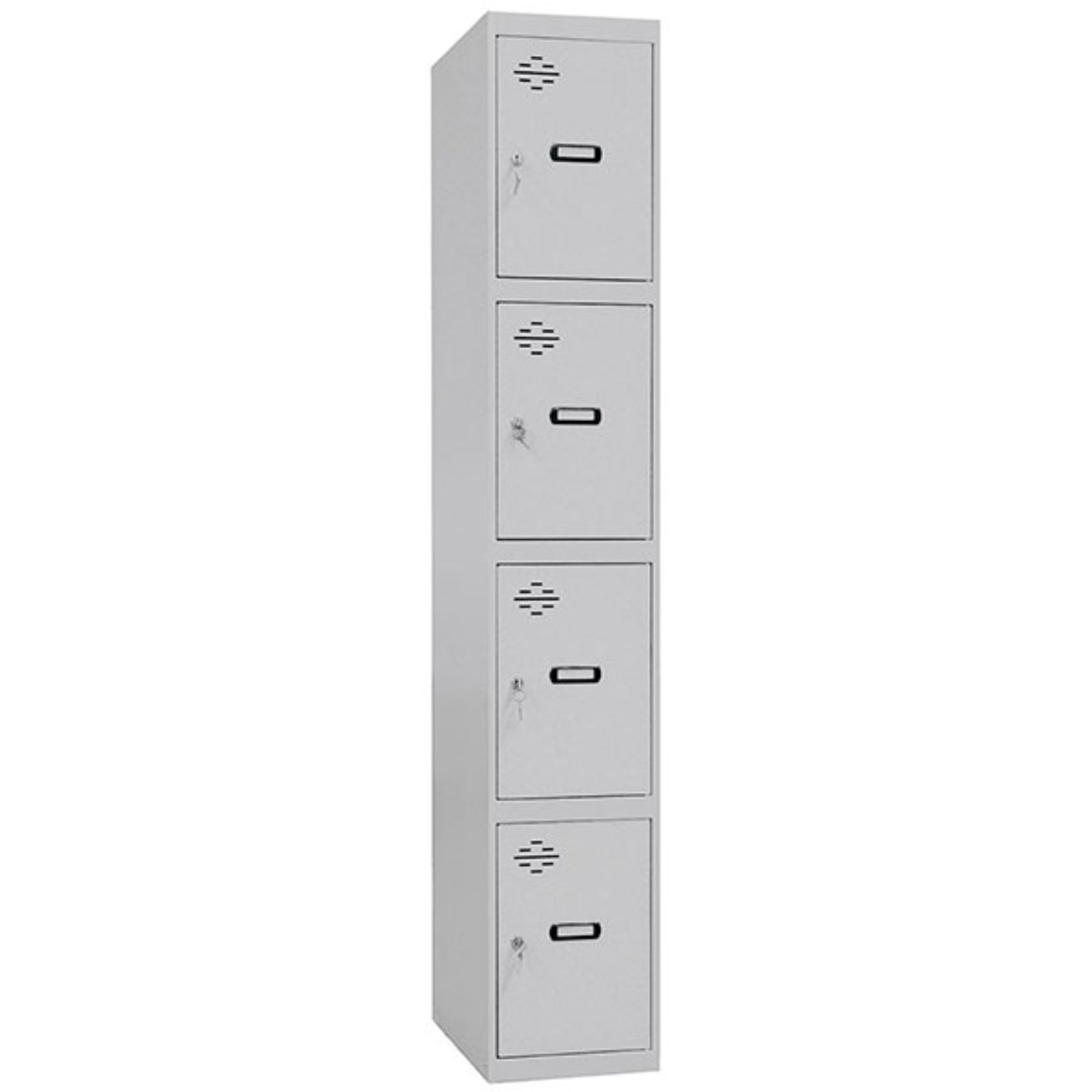  SIMON RACK  Vestiaire industriel 4 cases / 1 colonne  VESTIAIRE, Vestiaire industriel 4 cases monobloc RANGESTOCK