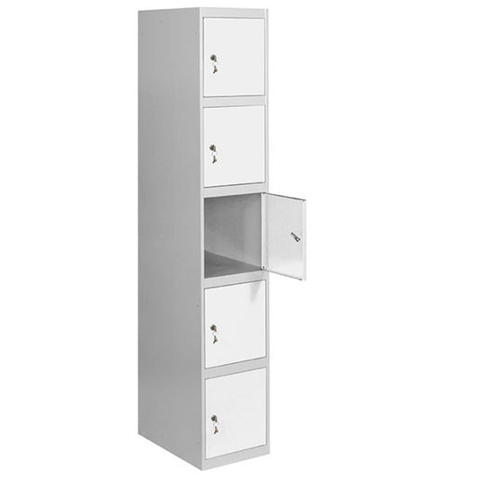  SIMON RACK  Vestiaire industriel 5 cases / 1 colonne  VESTIAIRE, Vestiaire industriel 5 cases monobloc RANGESTOCK