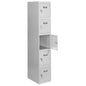  SIMON RACK  Vestiaire industriel 5 cases / 1 colonne en kit initial  VESTIAIRE, Vestiaire industriel 5 cases en kit RANGESTOCK