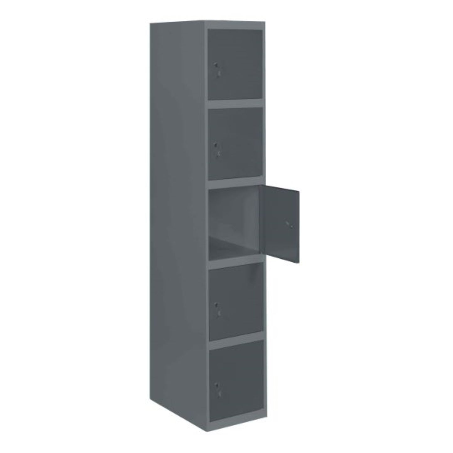  SIMON RACK  Vestiaire industriel 5 cases / 1 colonne en kit initial  VESTIAIRE, Vestiaire industriel 5 cases en kit RANGESTOCK