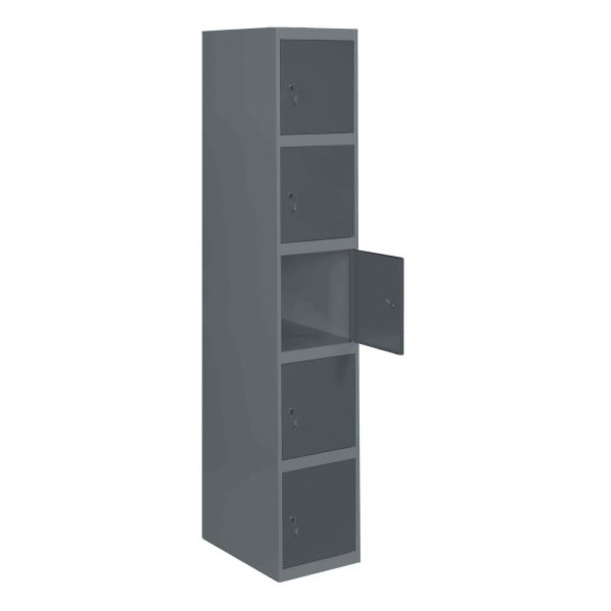  SIMON RACK  Vestiaire industriel 5 cases / 1 colonne en kit initial  VESTIAIRE, Vestiaire industriel 5 cases en kit RANGESTOCK