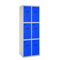  SIMON RACK  Vestiaire industriel 6 cases / 2 colonnes  VESTIAIRE, Vestiaire industriel 3 cases monobloc RANGESTOCK