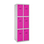  SIMON RACK  Vestiaire industriel 6 cases / 2 colonnes  VESTIAIRE, Vestiaire industriel 3 cases monobloc RANGESTOCK