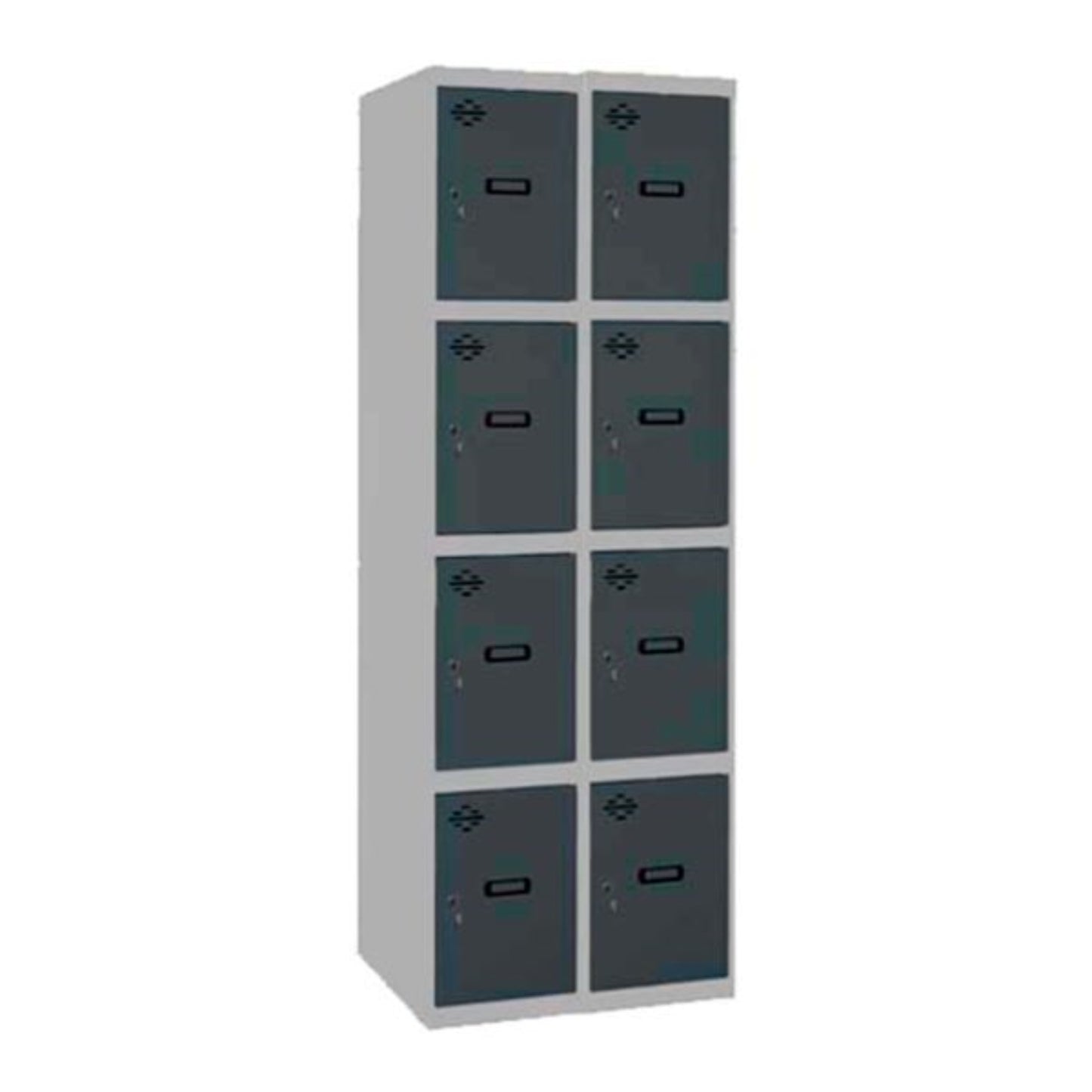  SIMON RACK  Vestiaire industriel 8 cases / 2 colonnes  VESTIAIRE, Vestiaire industriel 4 cases monobloc RANGESTOCK