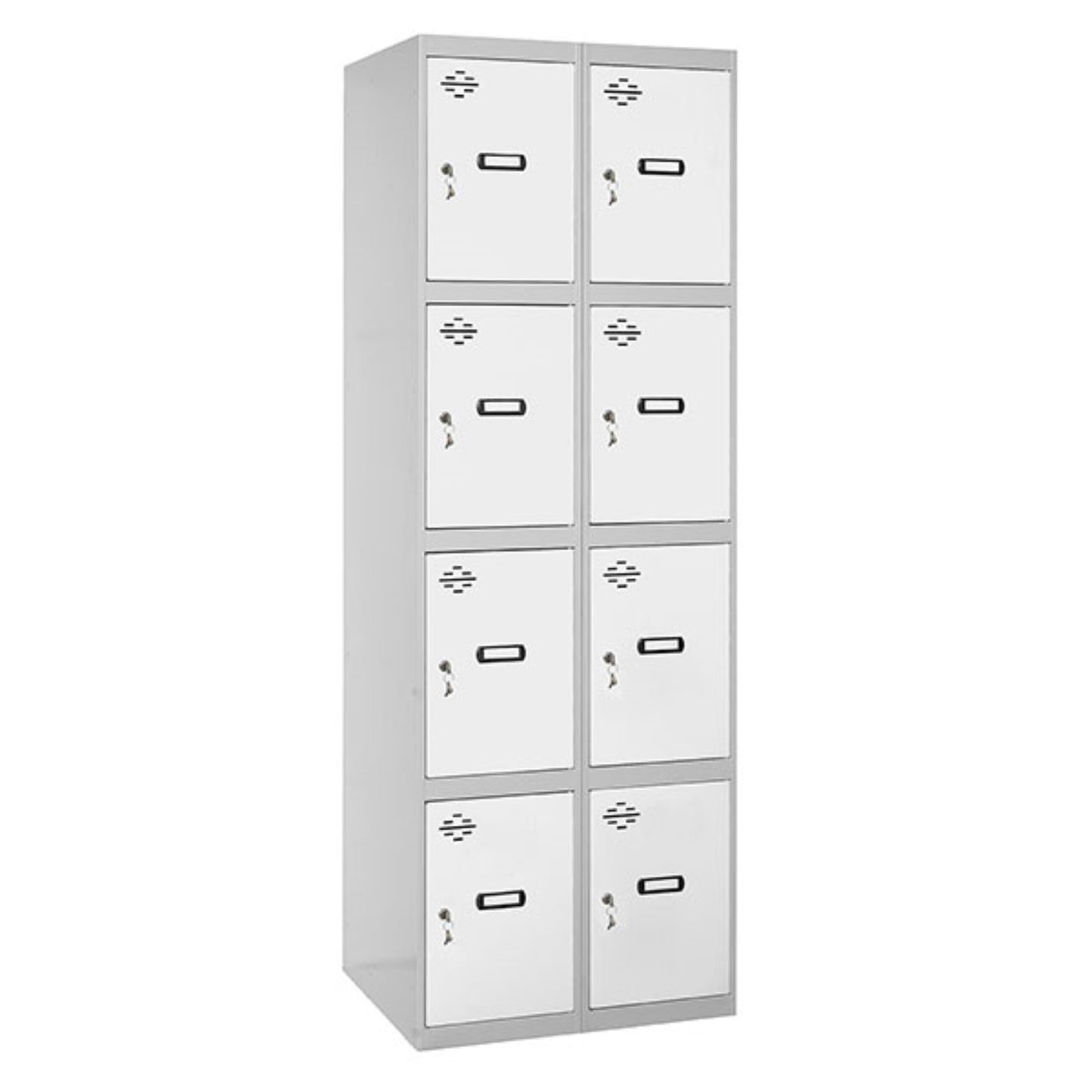 SIMON RACK  Vestiaire industriel 8 cases / 2 colonnes  VESTIAIRE, Vestiaire industriel 4 cases monobloc RANGESTOCK