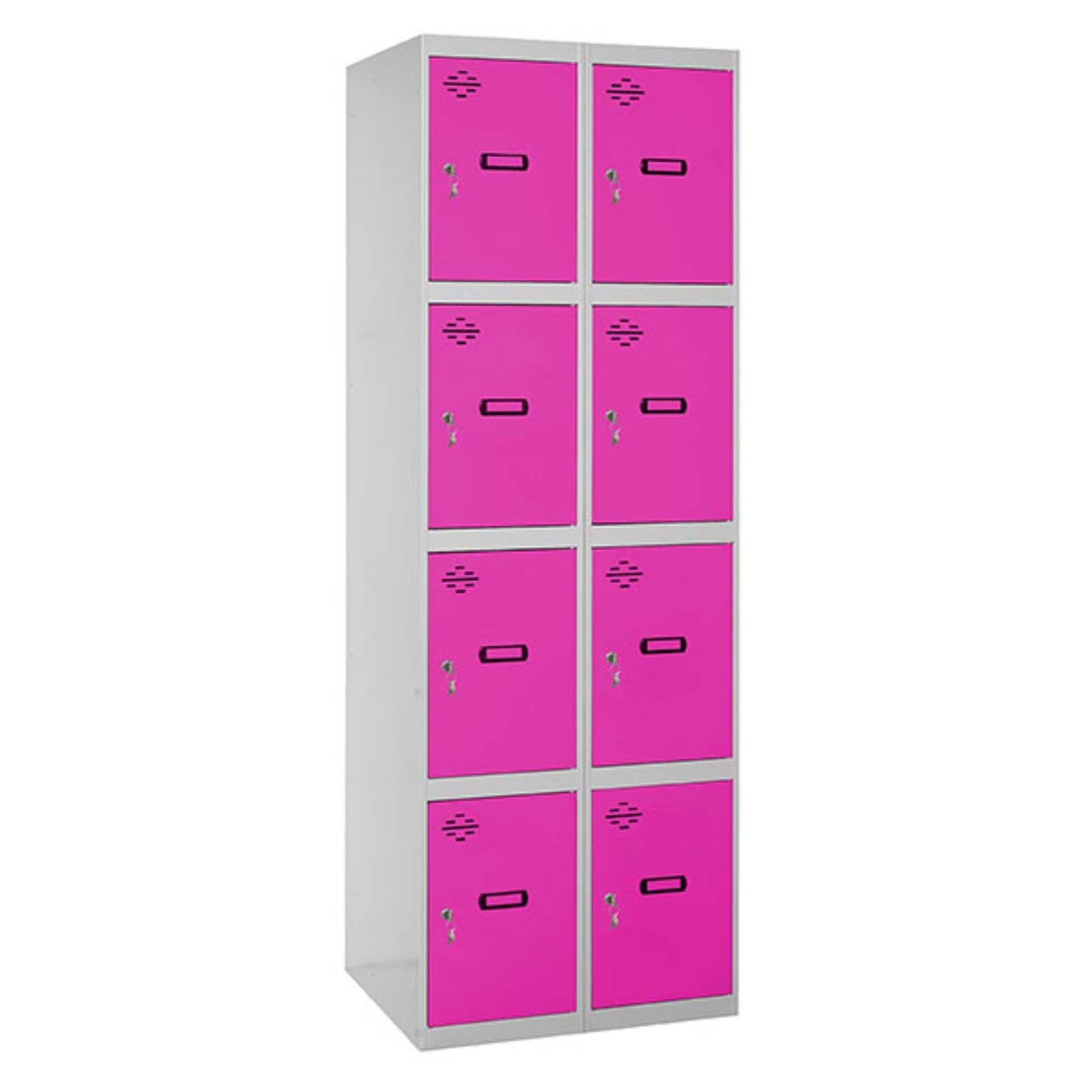  SIMON RACK  Vestiaire industriel 8 cases / 2 colonnes  VESTIAIRE, Vestiaire industriel 4 cases monobloc RANGESTOCK