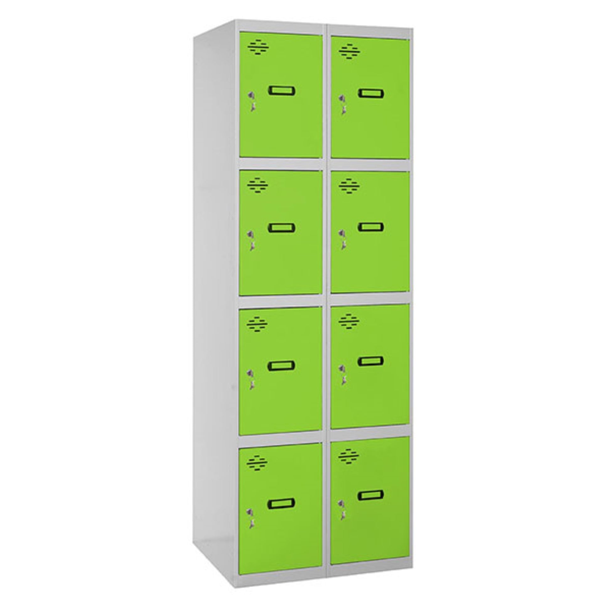  SIMON RACK  Vestiaire industriel 8 cases / 2 colonnes  VESTIAIRE, Vestiaire industriel 4 cases monobloc RANGESTOCK