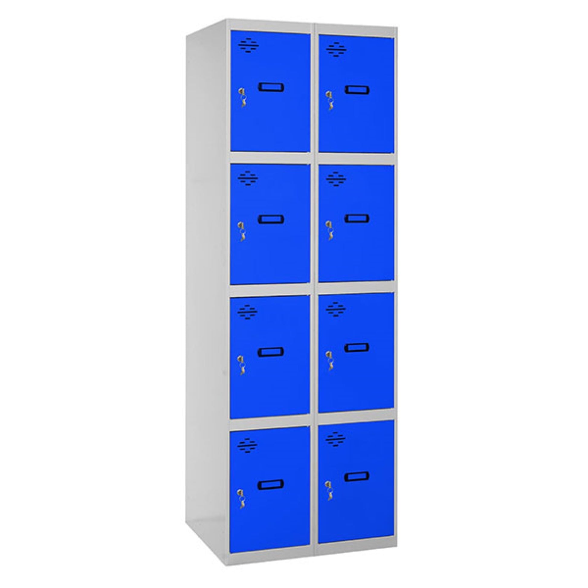  SIMON RACK  Vestiaire industriel 8 cases / 2 colonnes  VESTIAIRE, Vestiaire industriel 4 cases monobloc RANGESTOCK