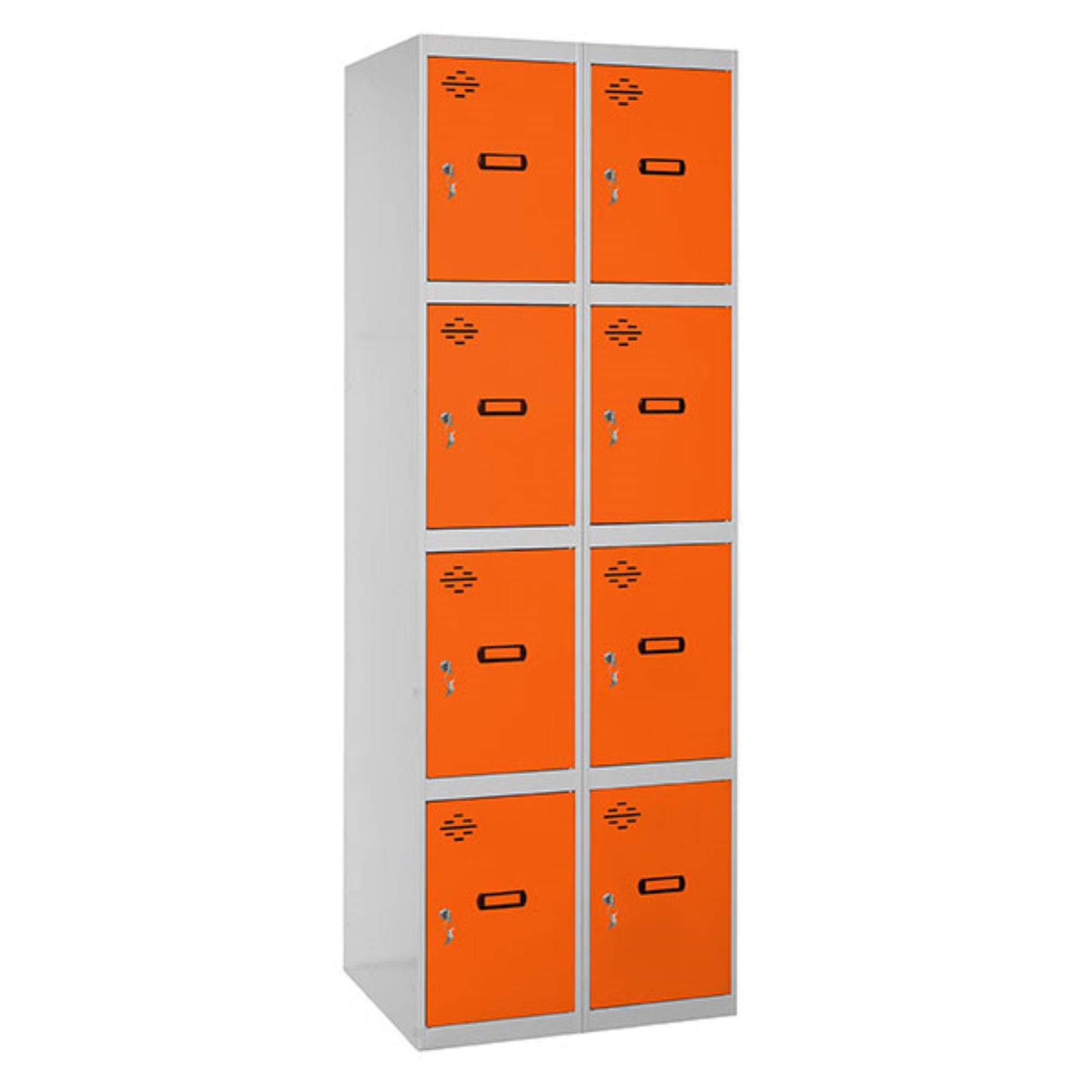  SIMON RACK  Vestiaire industriel 8 cases / 2 colonnes  VESTIAIRE, Vestiaire industriel 4 cases monobloc RANGESTOCK