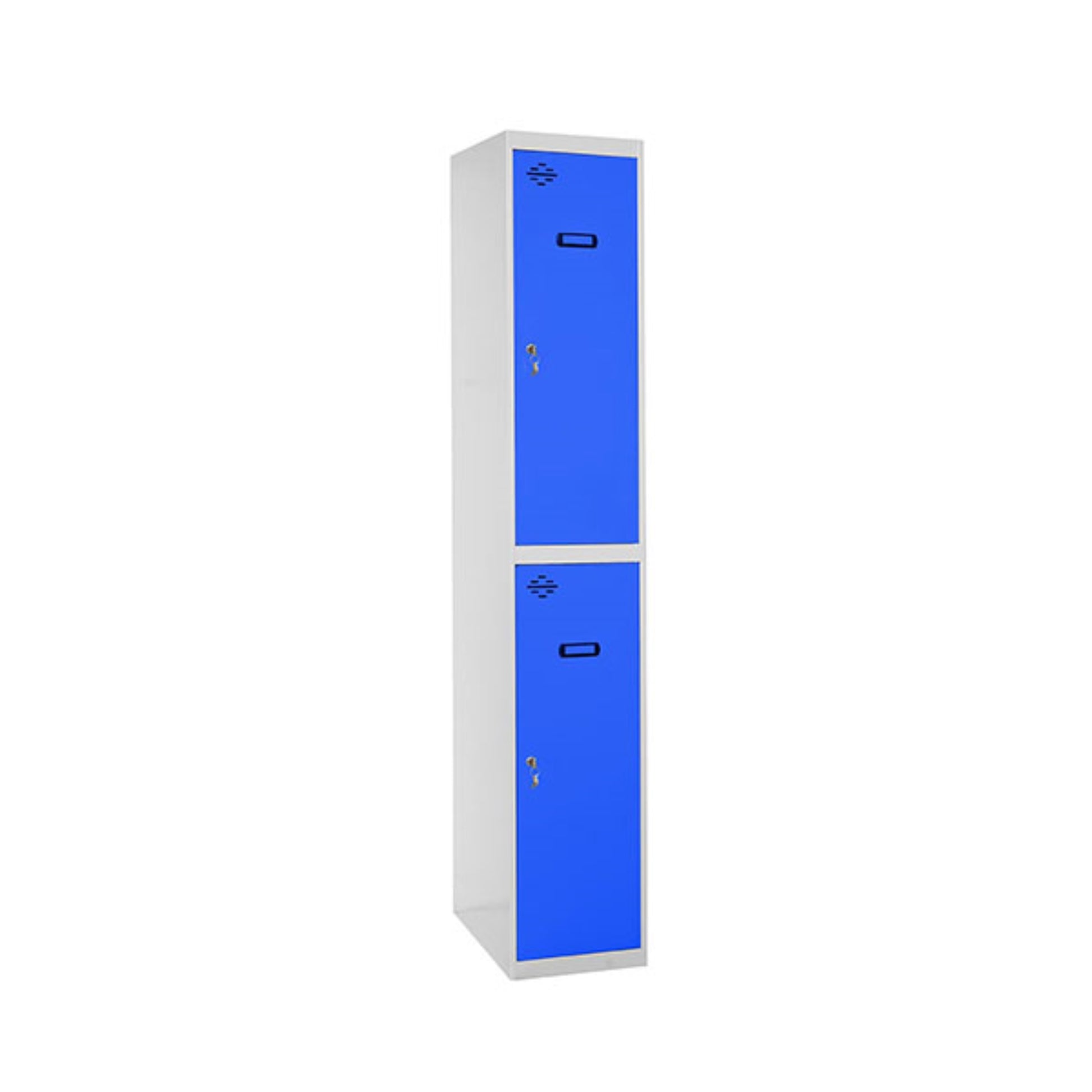  SIMON RACK  Vestiaire industriel bi place / 1 colonne  VESTIAIRE, Vestiaire industriel bi place monobloc RANGESTOCK