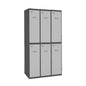  SIMON RACK  Vestiaire industriel bi place 6 cases / 3 colonnes en kit  VESTIAIRE, Vestiaire industriel bi place en kit RANGESTOCK