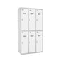  SIMON RACK  Vestiaire industriel bi place 6 cases / 3 colonnes en kit  VESTIAIRE, Vestiaire industriel bi place en kit RANGESTOCK