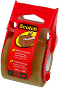 Dévidoir 3M Scotch avec adhésif pour emballage Classic, 50 mm x 20 m, brun