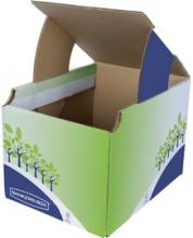Collecteur de recyclage en carton pour papier 16L