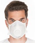 Masque de protection respiratoire jetable niveau de protection: FFP-2