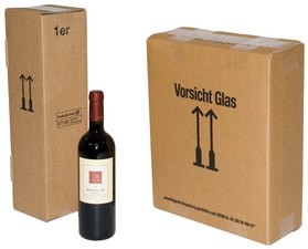 SendProof® Emballage expédition de vin, carton ondulé